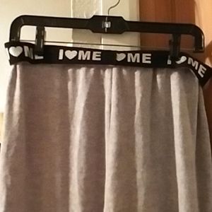 I ❤ ME highrise oversized joggers sz MD